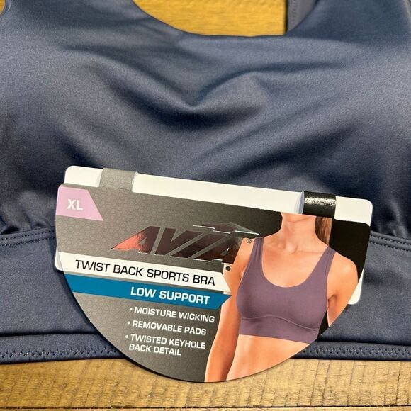 Avia Twist Back Sports Bra - Picture 5 of 7